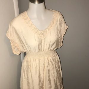 Beautiful light cream dress